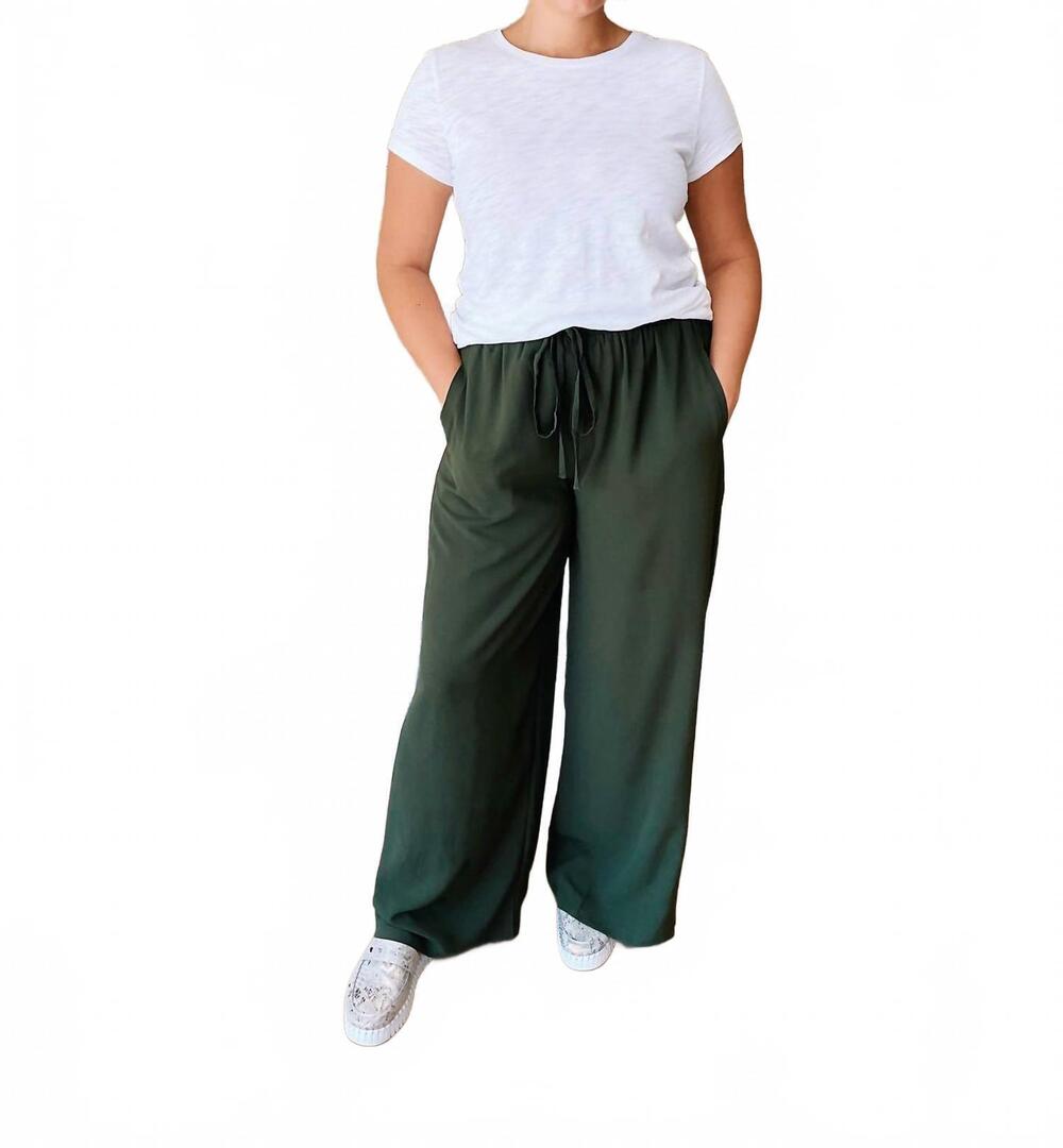 NEW SWEET LOVELY BY JEN celeste pants in olive